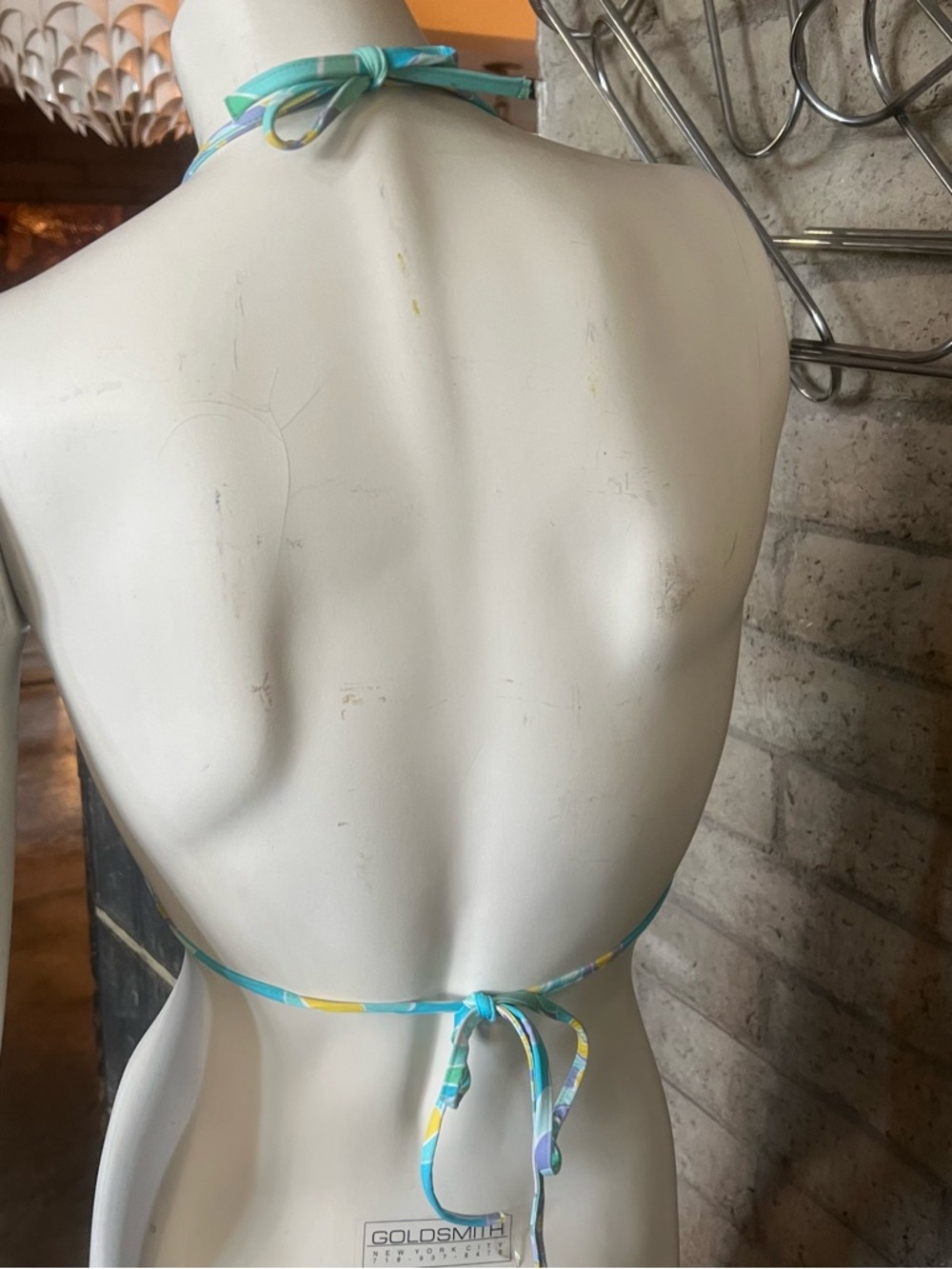 Emilio Pucci Teal and Mint Labeled Swimwear - Picture 3 of 4